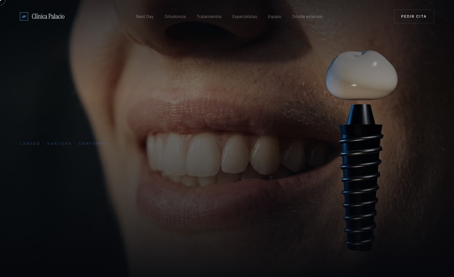 Web de Clínica dental, odontología · cantabria